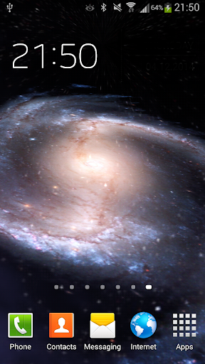 Galaxy Nebula Live Wallpaper
