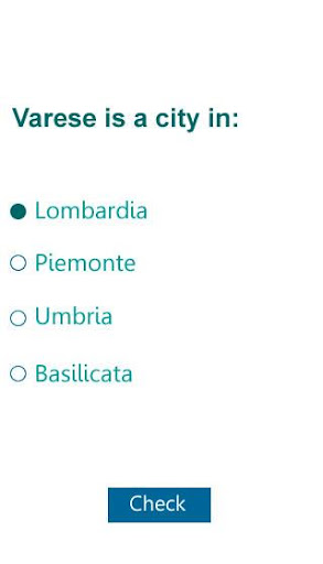Italian cities quiz