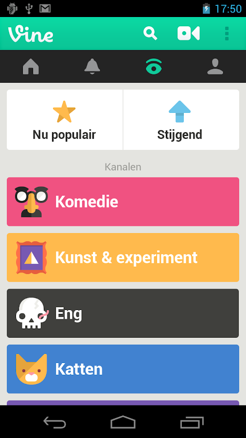 Vine Androidapps op Google Play