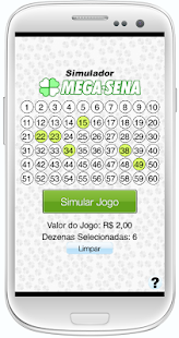 Free Simulador Mega-Sena APK for Android