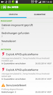 Dr.Web v.9 Anti-virus Life lic apk cracked download - screenshot thumbnail