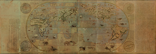 New Gonyeo-manguk-cheondo(New Matteo Ricci’s World Map)