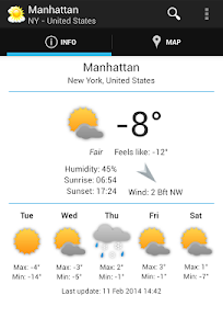 Weather – Check the weather forecast, succintly and free. – Android ...