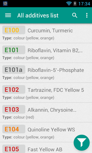 Food Additives screenshot 2