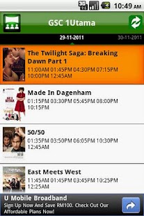 Cinema Showtimes - MY Screenshots 6