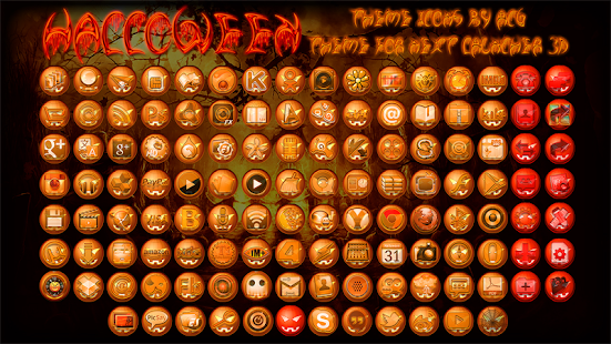 Free Next Launcher Halloween Theme APK for PC