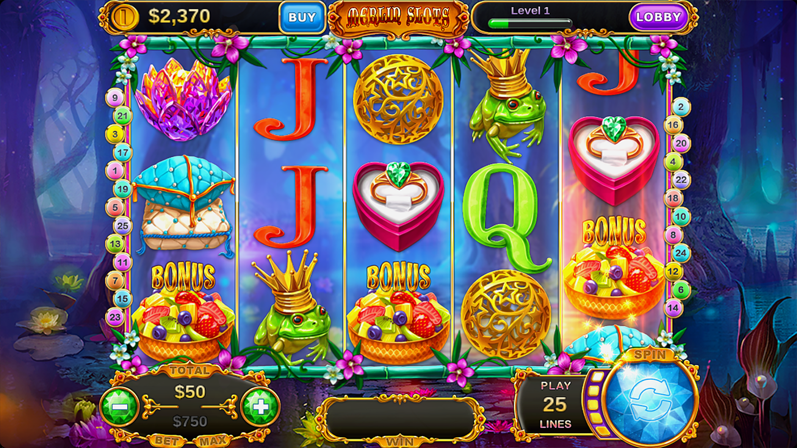 Free palm slot games