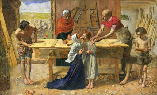 Christ in the House of His Parents (`The Carpenter's Shop')