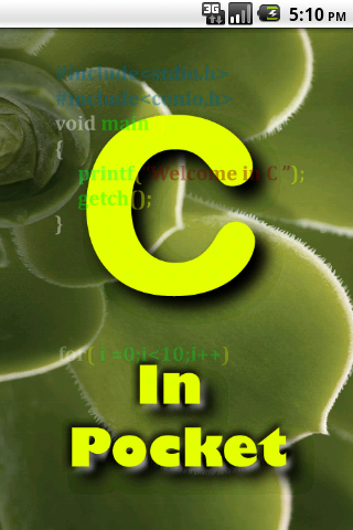 C in pocket