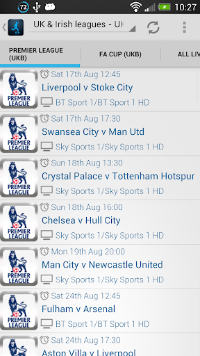 Live Football On TV Lite