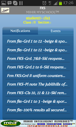 【免費教育App】FKS Mihir MySchool™ 2.0-APP點子