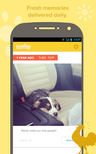 Timehop - screenshot thumbnail