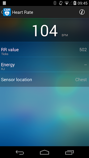 CSR Heart Rate