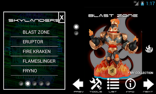 Skylanders Database - screenshot thumbnail