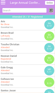 Goombal Event Check In Screenshots 2