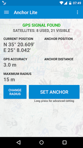 Anchor Watch SMS Alarm