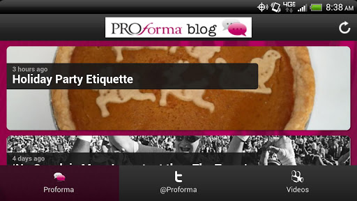 Proforma Blog