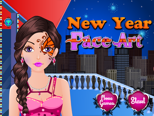 Face art new year games