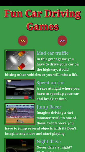 Fun Car Driving Games