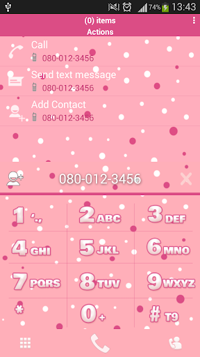 RocketDial Pink Dot