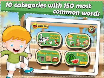 English vocabulary for kids poster 12