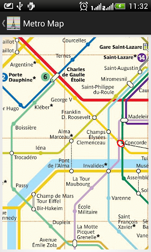 【免費旅遊App】Paris Metro Route Planner-APP點子