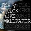 Text Clock Live Wallpaper