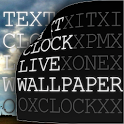 Text Clock Live Wallpaper logo