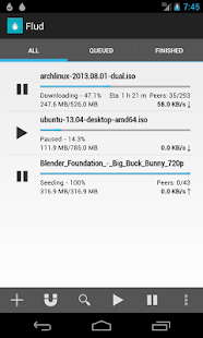 flud downloading metadata android