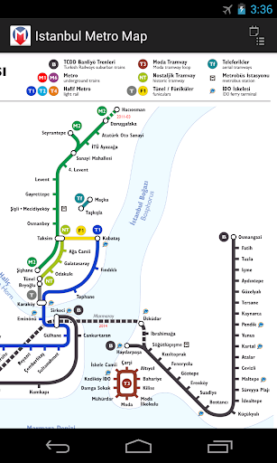 【免費旅遊App】Istanbul Metro Map (free)-APP點子