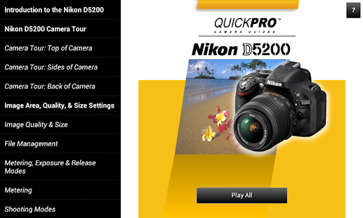 Guide to Nikon D5200