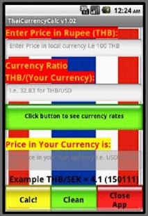 Free ThaiCurrencyCalc APK