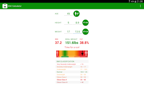 Free Download BMI Calculator APK