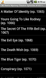CBS Radio Mystery Theater V.22 Screenshots 3