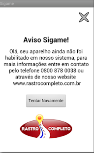 Rastreamento Screenshots 1