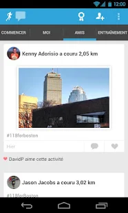 RunKeeper - GPS Courir Marcher - screenshot thumbnail