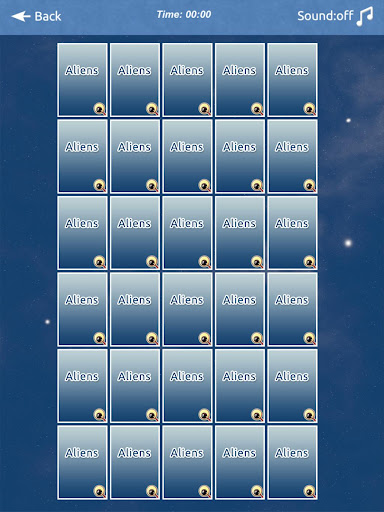 【免費解謎App】Aliens Memory Match-APP點子