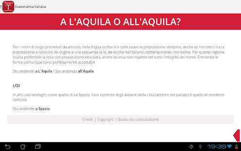  La Grammatica Italiana  