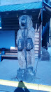 Bear Carved Statue 