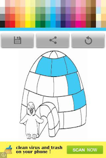 download Winter Coloring free
