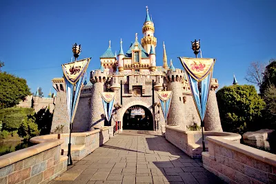 Disneyland in Anaheim, California.