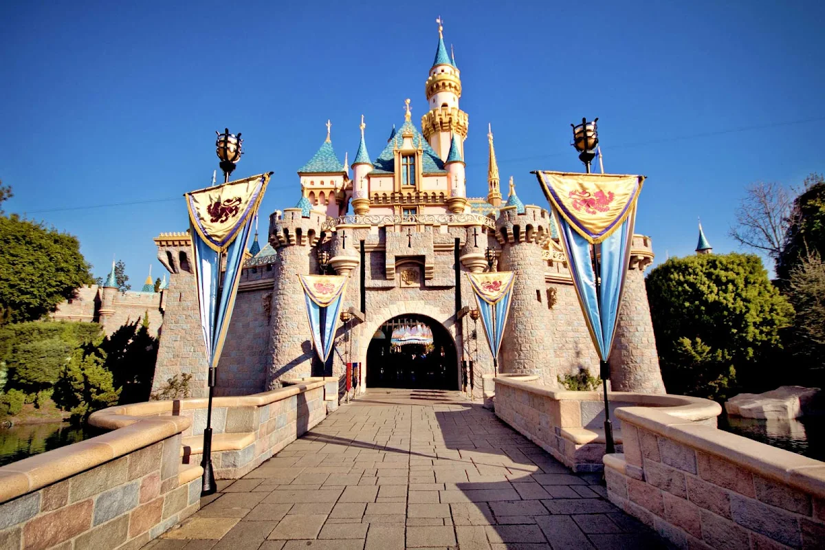 disneyland-anaheim-los-angeles - Disneyland in Anaheim, California.
