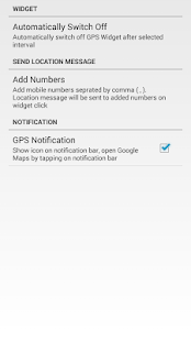 download GPS Location Widget free