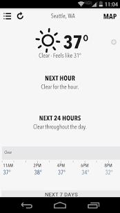 Forecast.io Viewer screenshot for Android