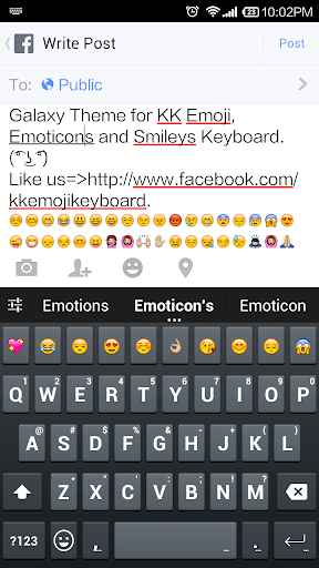 Galaxy S5 Keyboard - Emoji