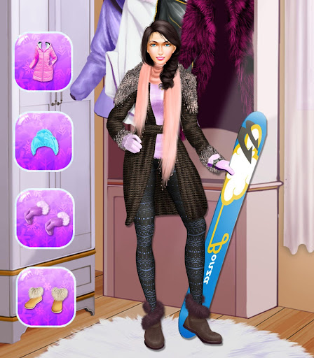 【免費家庭片App】Winter Vacation- Fashion Salon-APP點子