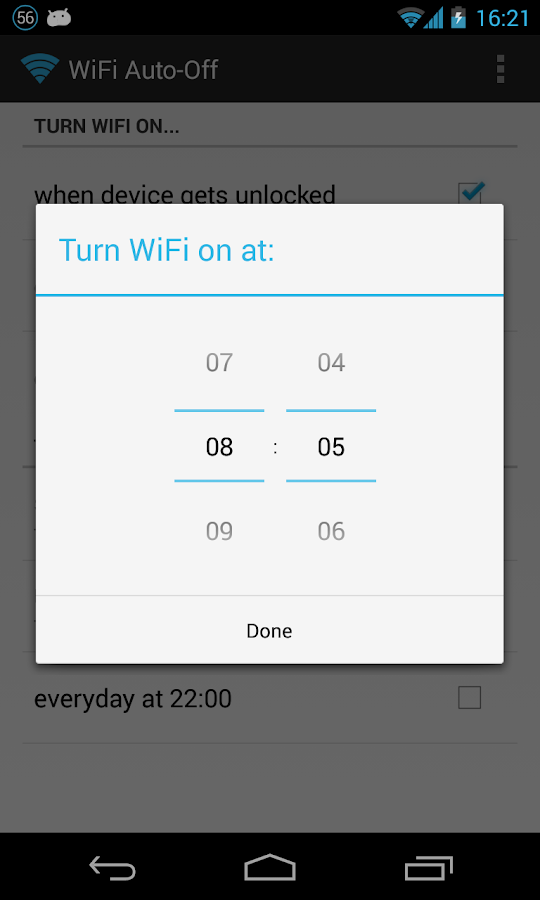    WiFi Automatic- screenshot  