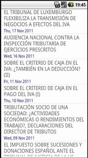 Noticias económicas y fiscales Screenshots 0