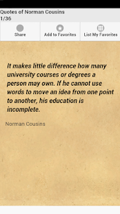 Free Download Quotes of Norman Cousins APK