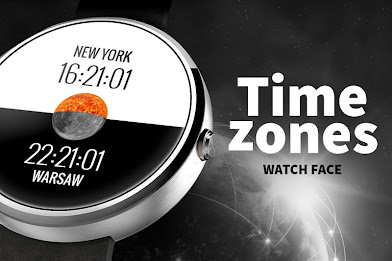 Time Zones - Watch Face poster 1